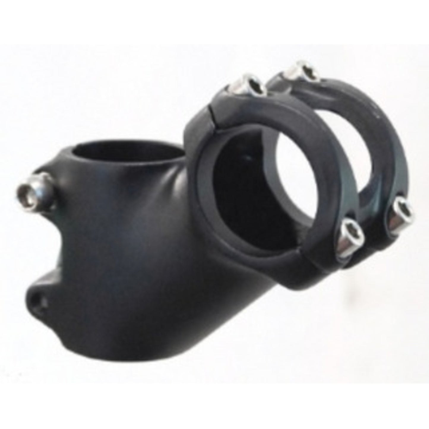 Ahead 31.8 BB 60mm Stem in black with a 40-degree rise for the steerer.