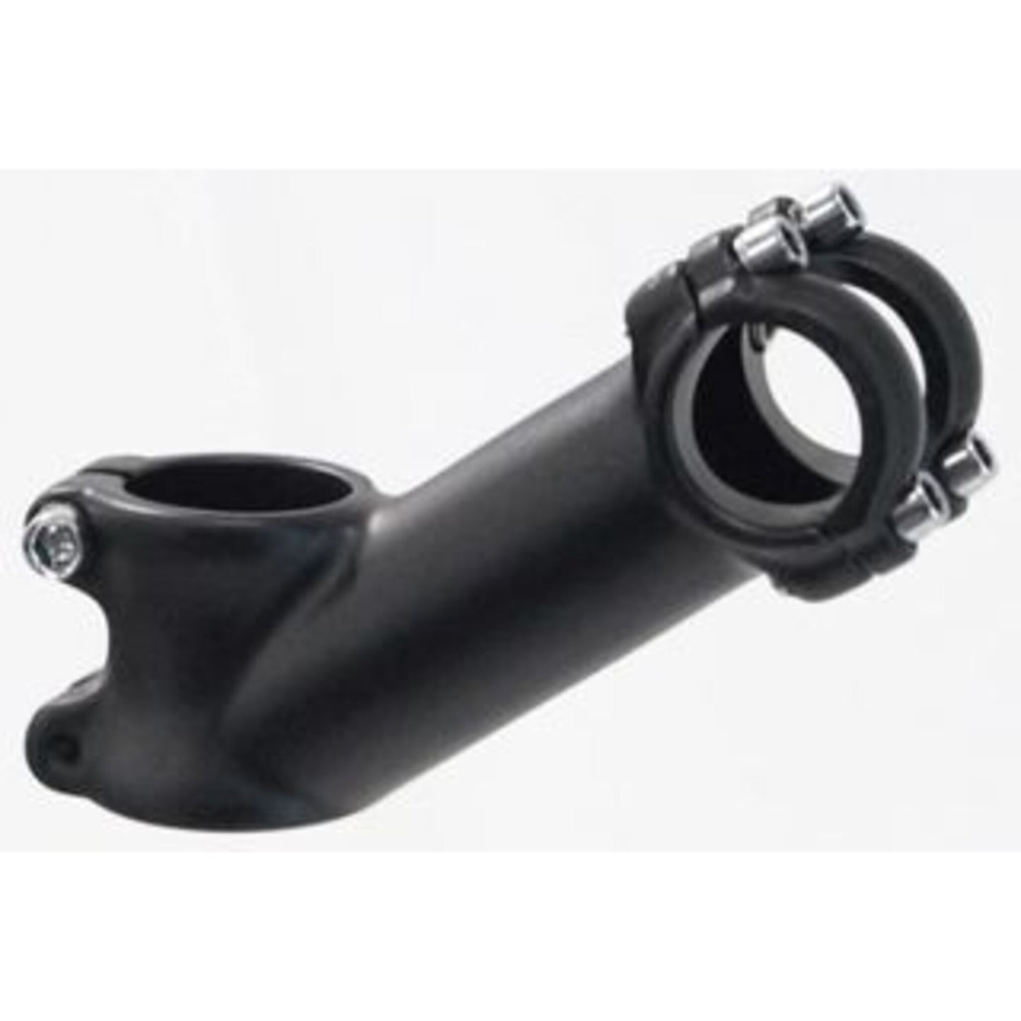 AHEAD STEM 28.6 x 90mm in black, featuring a 25.4 bottom bracket, 35-degree rise, and a matte finish.