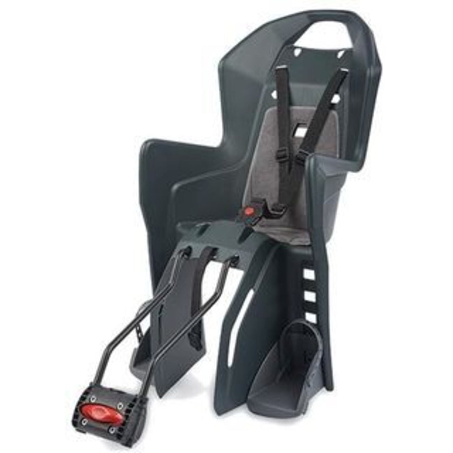 Polisport Koolah 29ER Child Seat featuring a 3-Point Harness and Safety Belt.