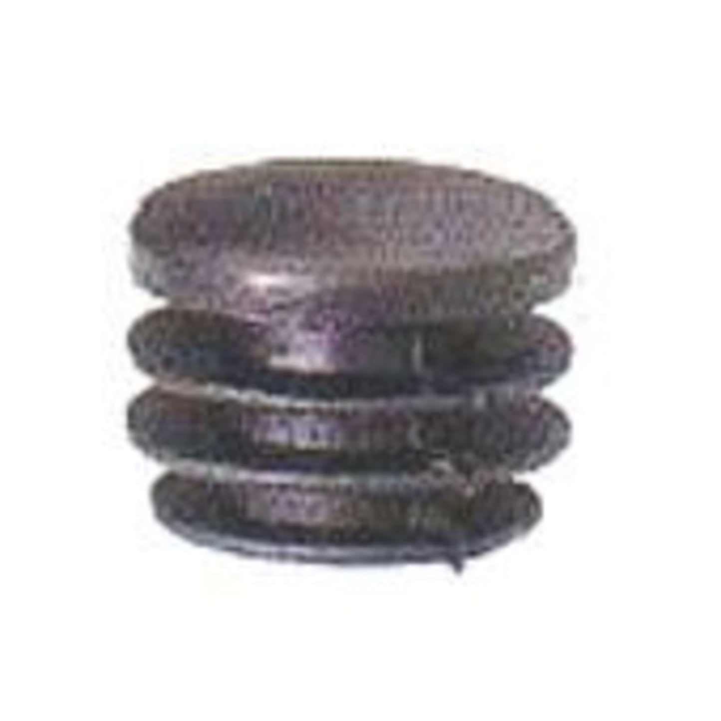 Velo Black Bar End Plugs - 22mm, Set of Two