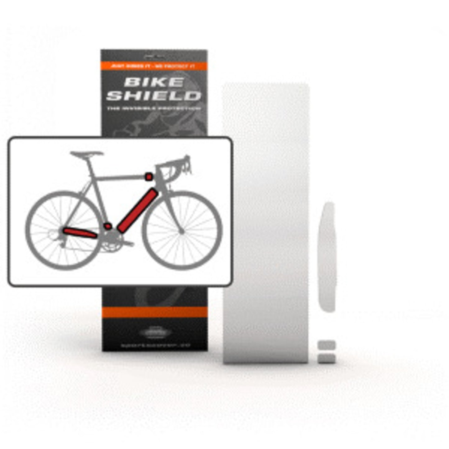 Bikeshield Halfpack - Transparent Bicycle Protection Film