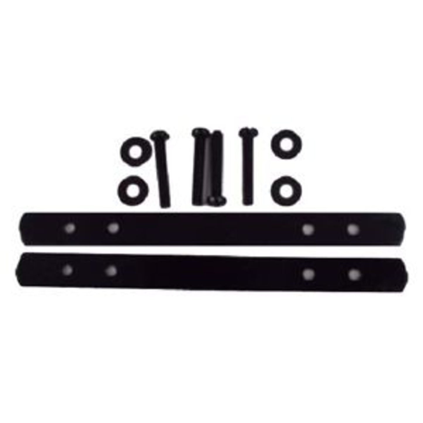 Set of Rear Brackets for Mesh Basket - Includes Bolts and Washers