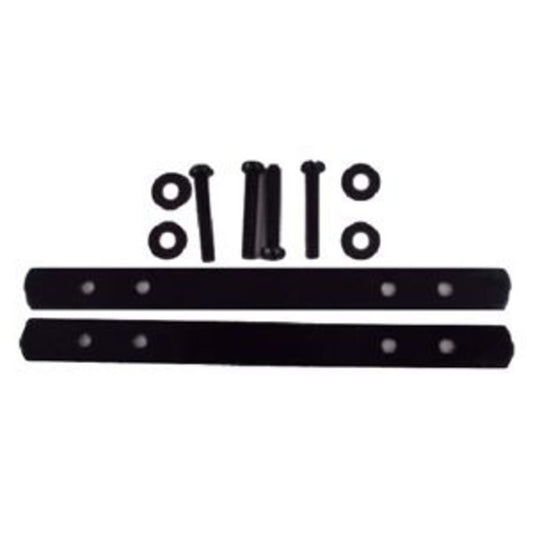 Set of Rear Brackets for Mesh Basket - Includes Bolts and Washers