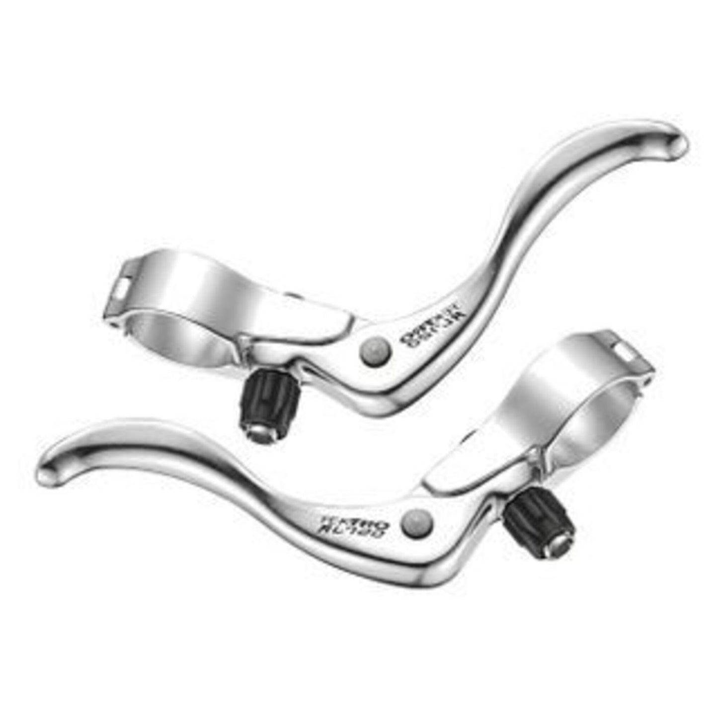 Tektro Alloy Inline Brake Levers for Road and Cyclo-X Bikes - SILVER (Available in Pairs)