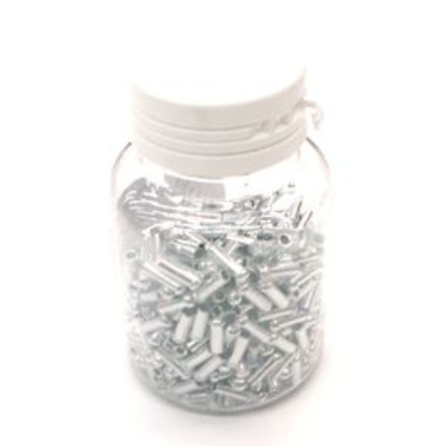 Silver Cable End Caps for Brake Inner Wire, 1.2-1.8mm Diameter (100-Pack)