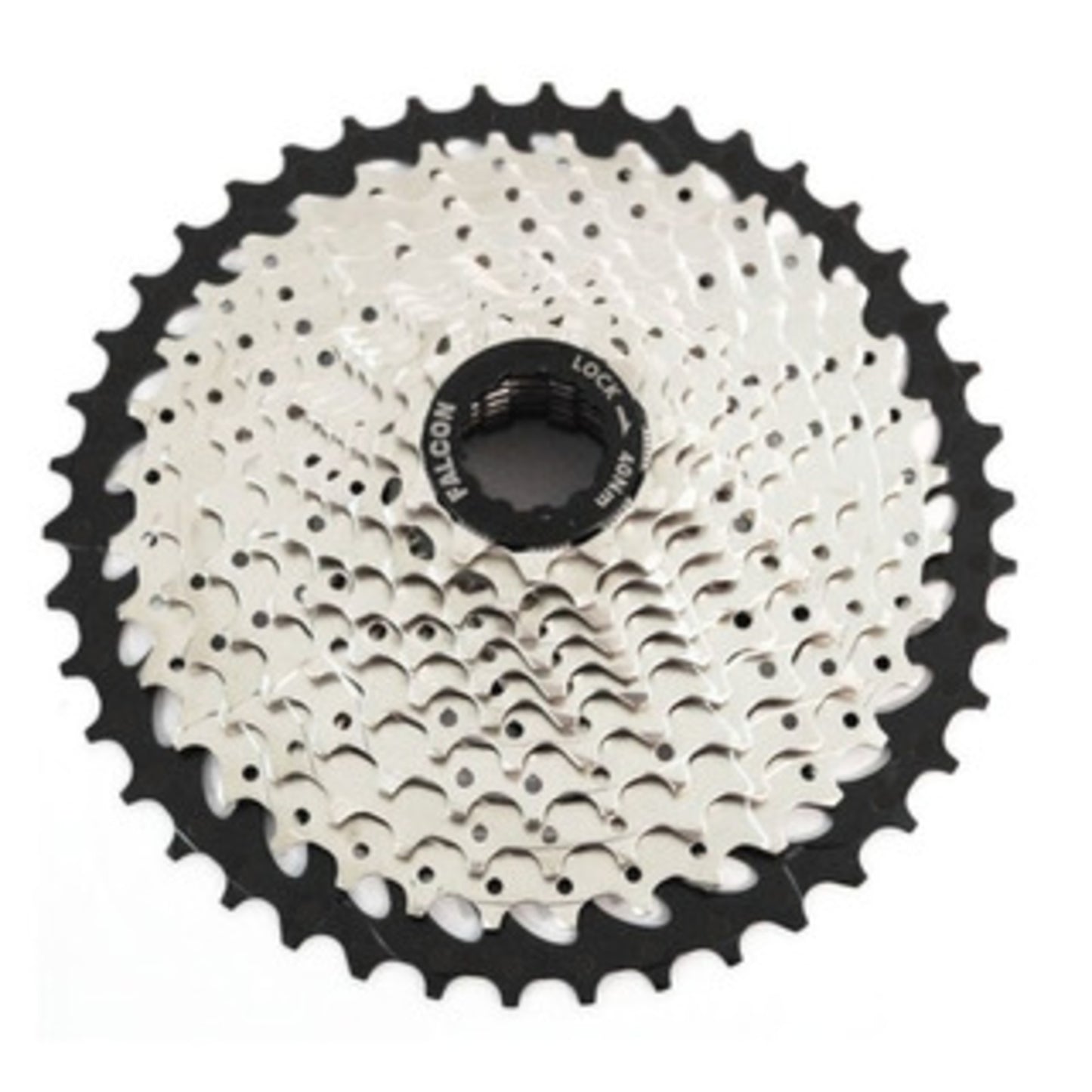 Sunrace Taiwanese 10-Speed Cassette - 11-42T in Black and Silver