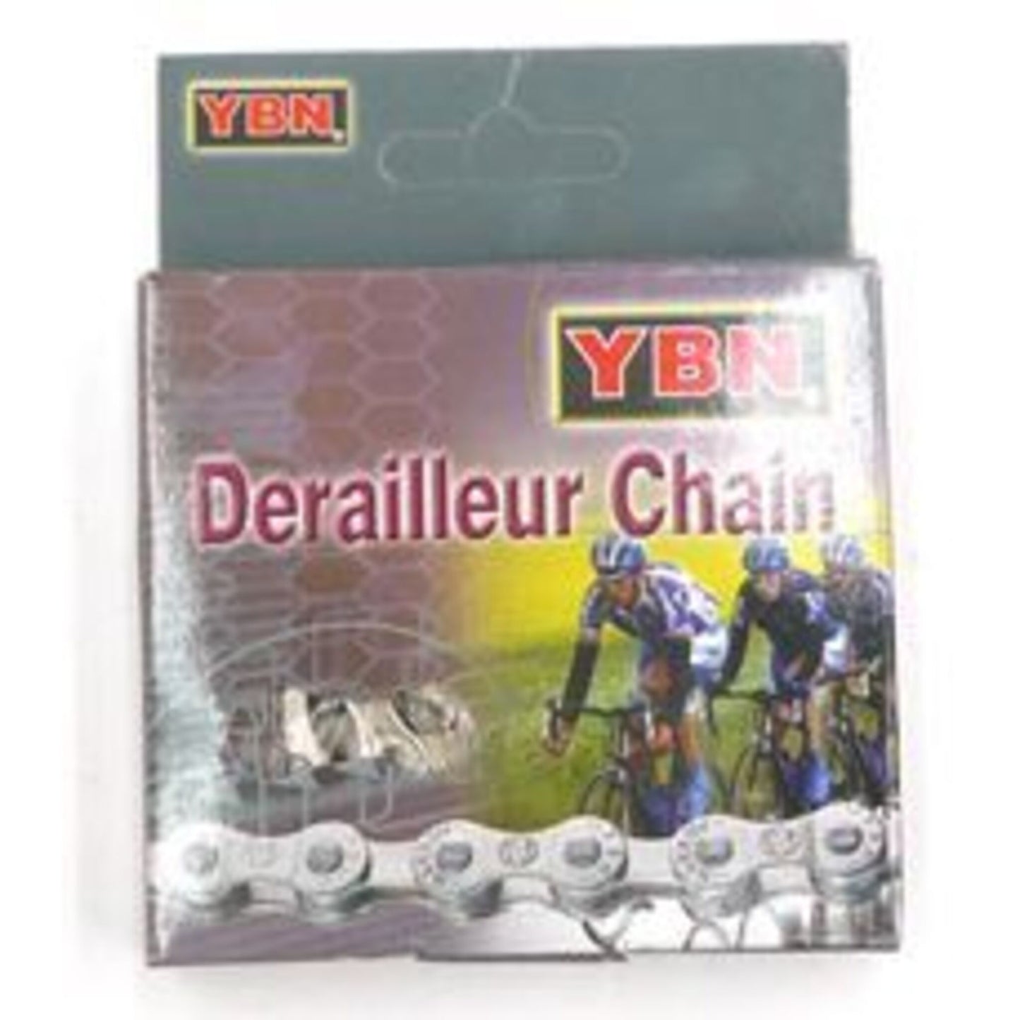 YBN S20H 5-6 Speed Chain - 114 Links, Silver