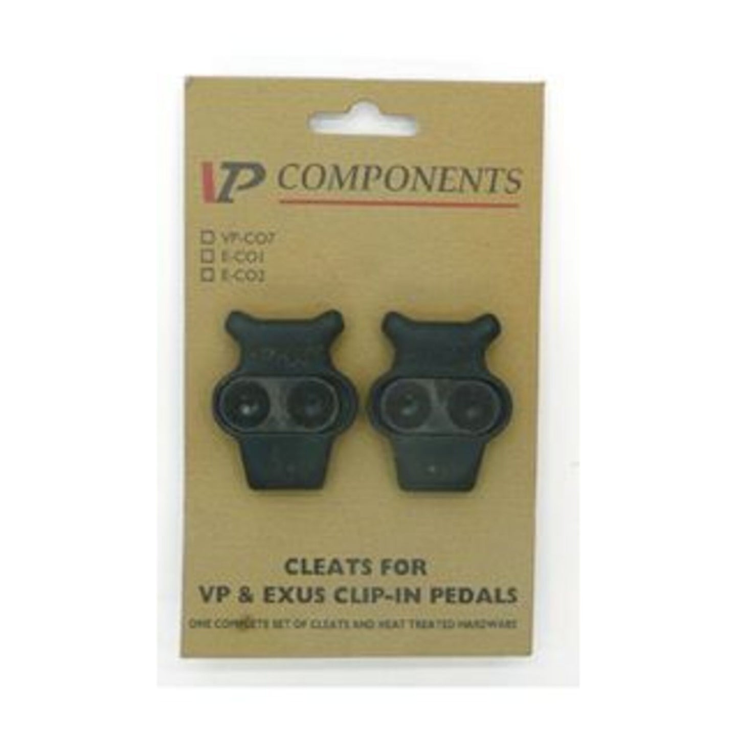 VP-CO7 SPD Cleats designed for clipless pedals.