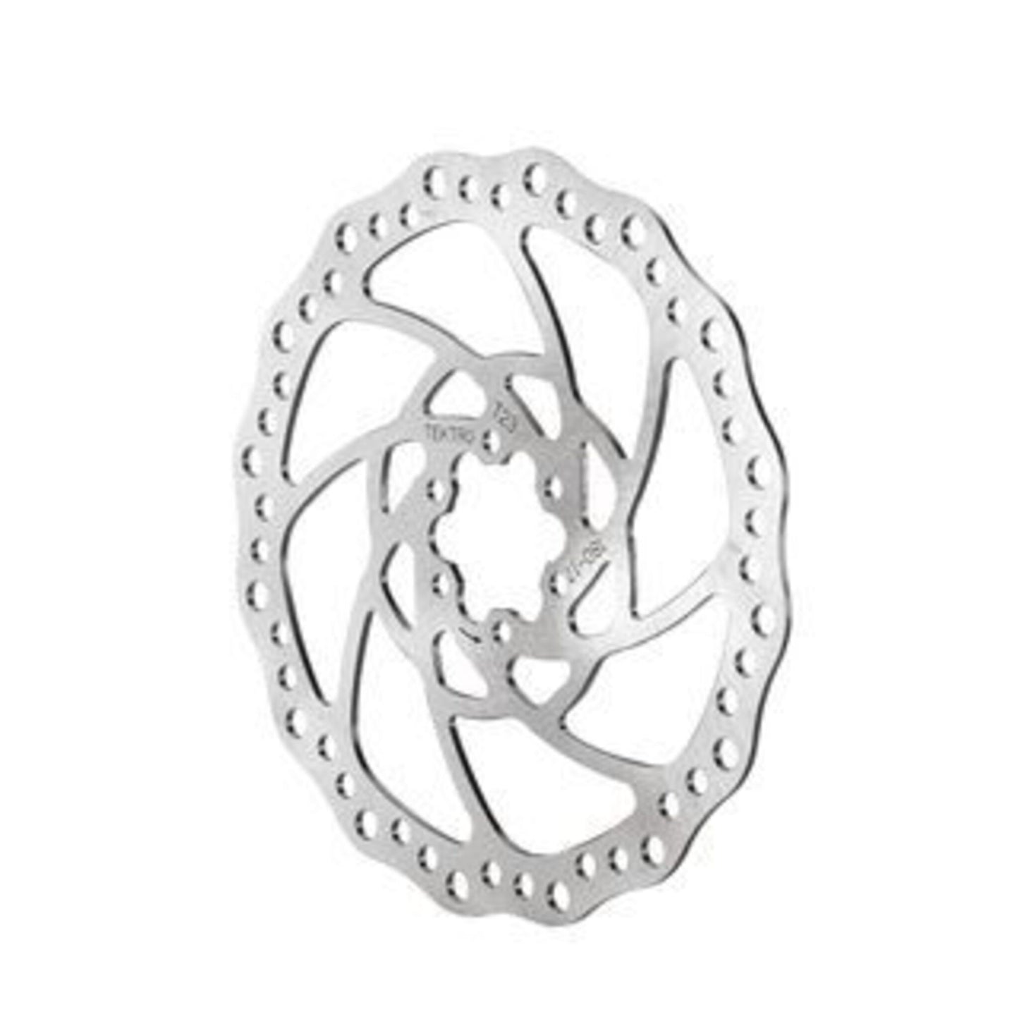 Tektro 203mm Stainless Steel Disc Rotor - Thickness: 2.3mm, 6-Bolt Design, T25 Torque - Compatible with 2.3mm Calipers.