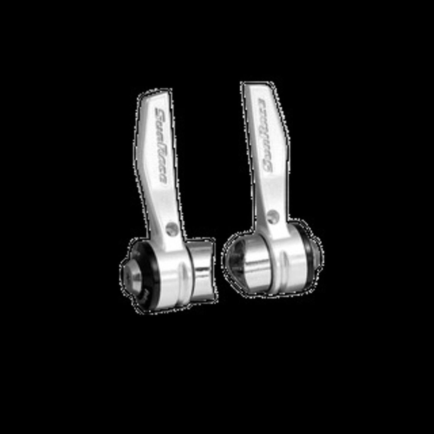 Sunrace Shimano-compatible SL-TX50 7-Speed Down-Bar Shifters: Right Hand Index and Left Hand Friction.