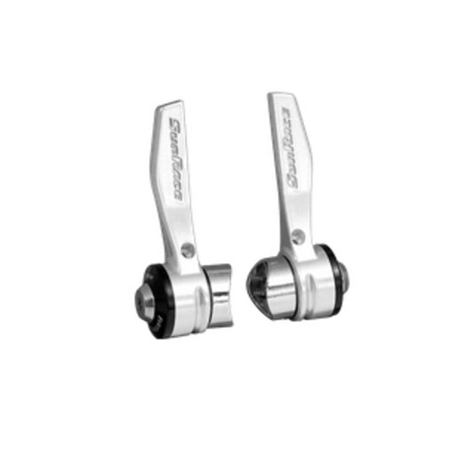 Sunrace Shimano-compatible SL-TX50 7-Speed Down-Bar Shifters: Right Hand Index and Left Hand Friction.