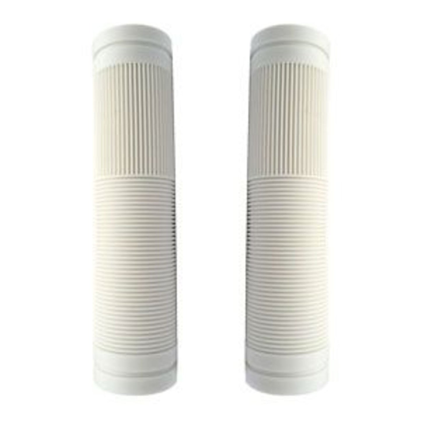 Bulletproof Grips 130mm - End Caps Included - White