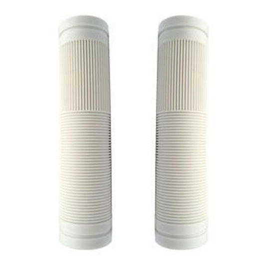 Bulletproof Grips 130mm - End Caps Included - White