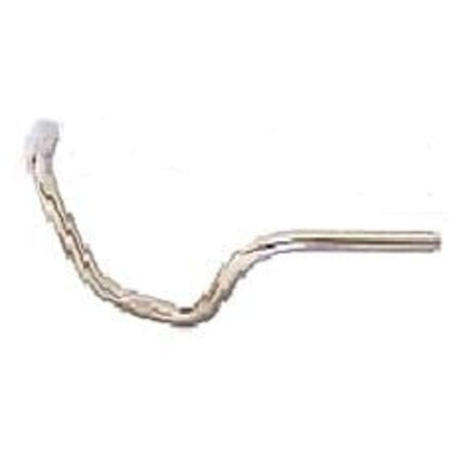 Steel Ladies Handlebar - 25.4mm diameter, 54cm width, 60mm rise - Silver color.