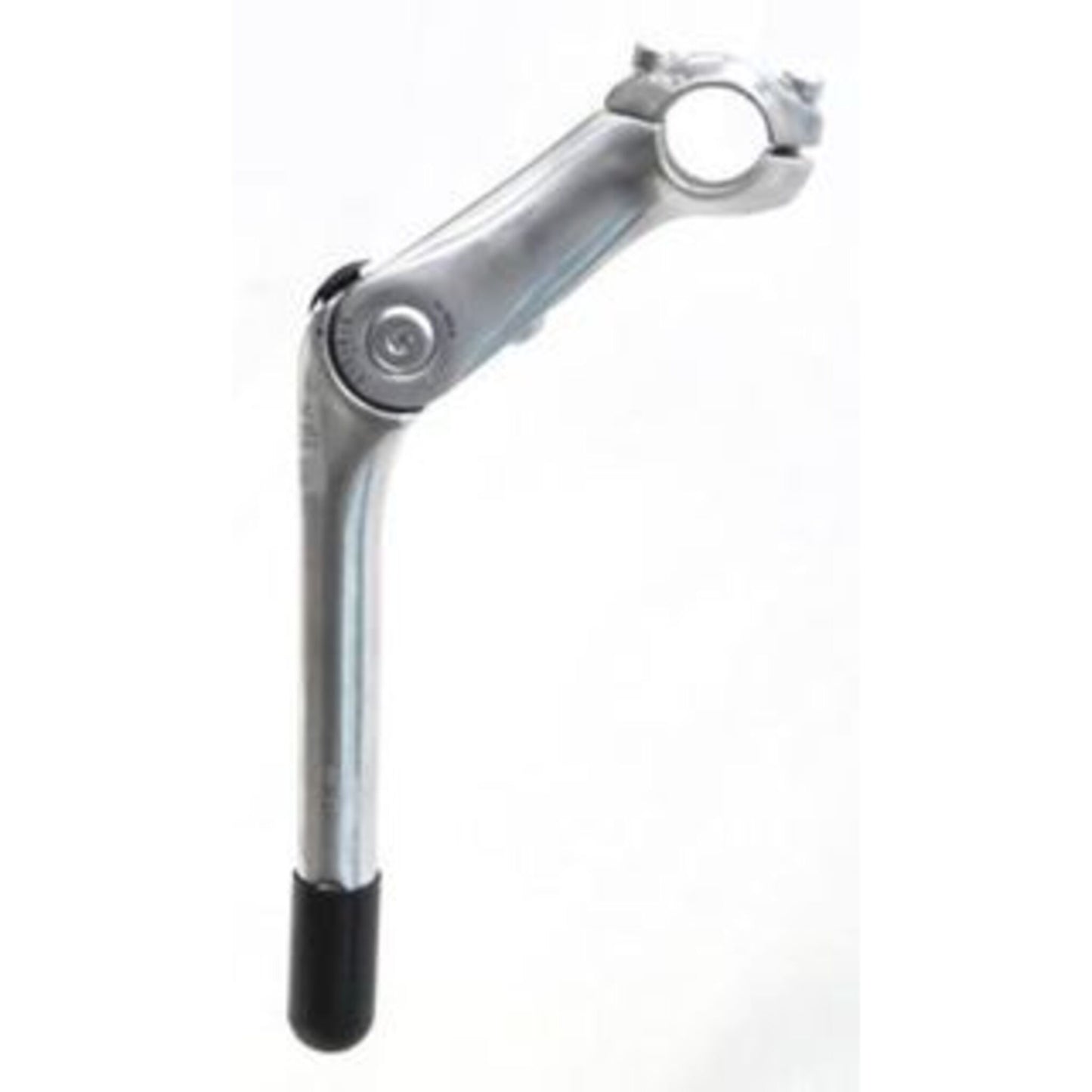 Adjustable Alloy Quill Headstem - 22.2mm diameter, 110mm extension, silver finish, and 25.4mm bottom bracket.