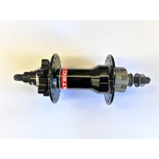 Novatec Hub, Single Speed Cassette, Novatec Sealed (Shimano pattern) Dirt Jump 36H - 6 Bolt Disc - (135mm OLD) - (Includes 14T cog)