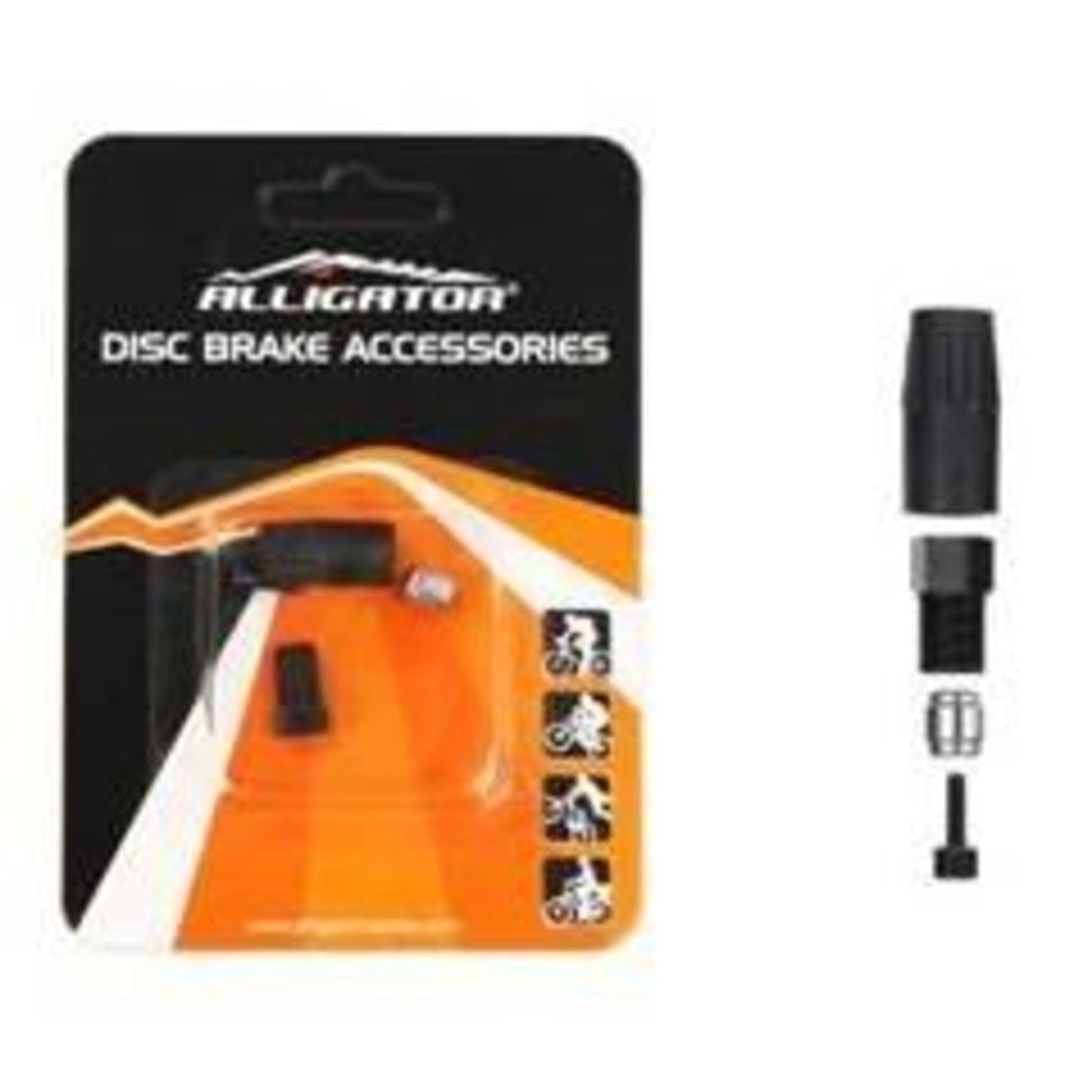 4-Piece Insert Set of Alligator AVID/SRAM HK-HST55 Hydraulic Hose Fittings