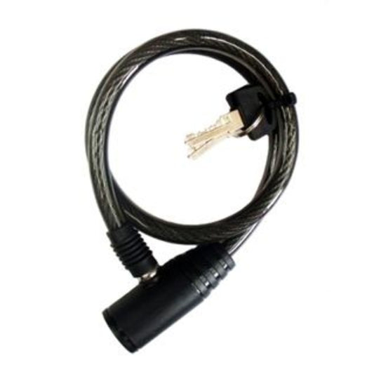 10mm Cable Lock with Keys - Keep Your Possessions Safe