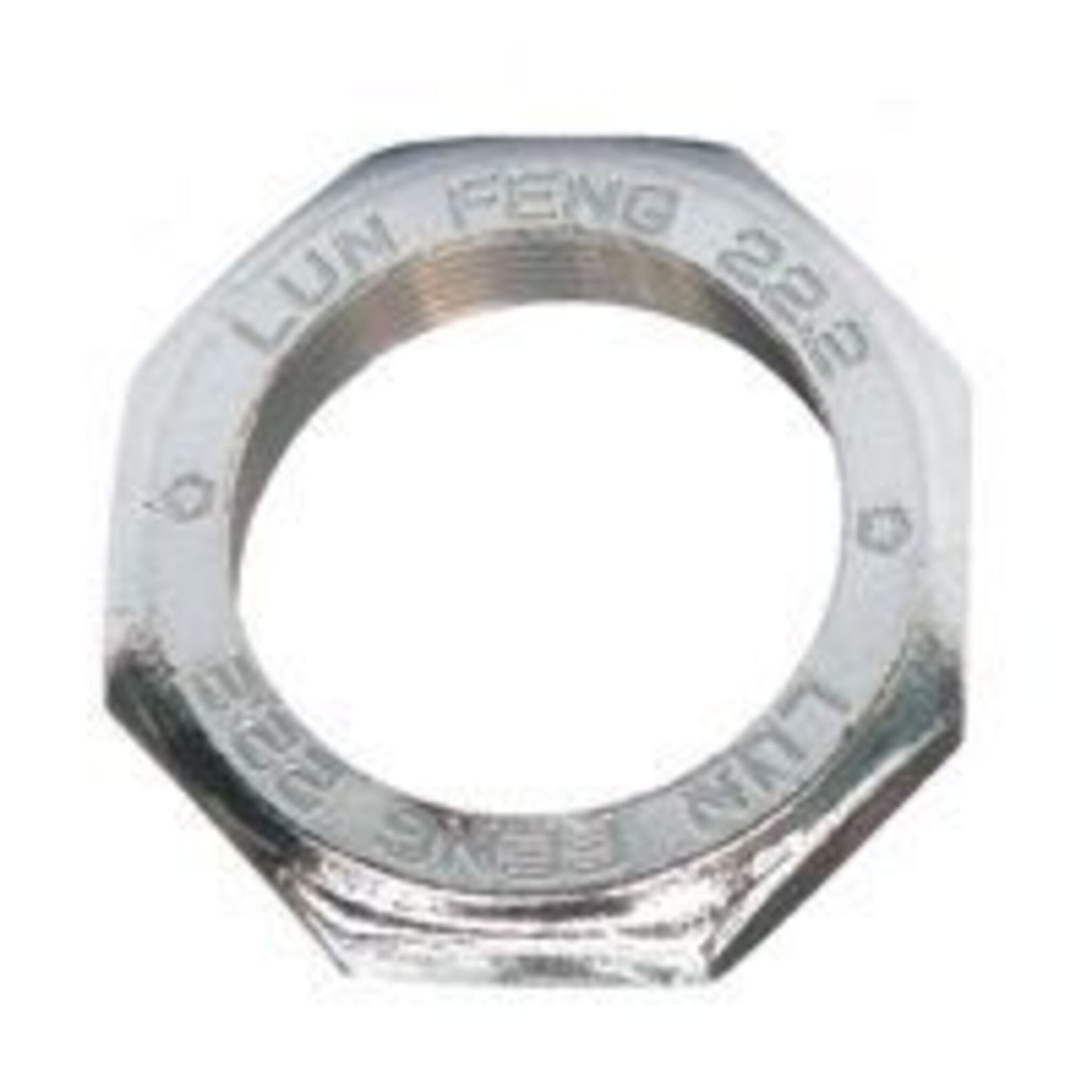 Silver 22.2mm Headset Lock Nut