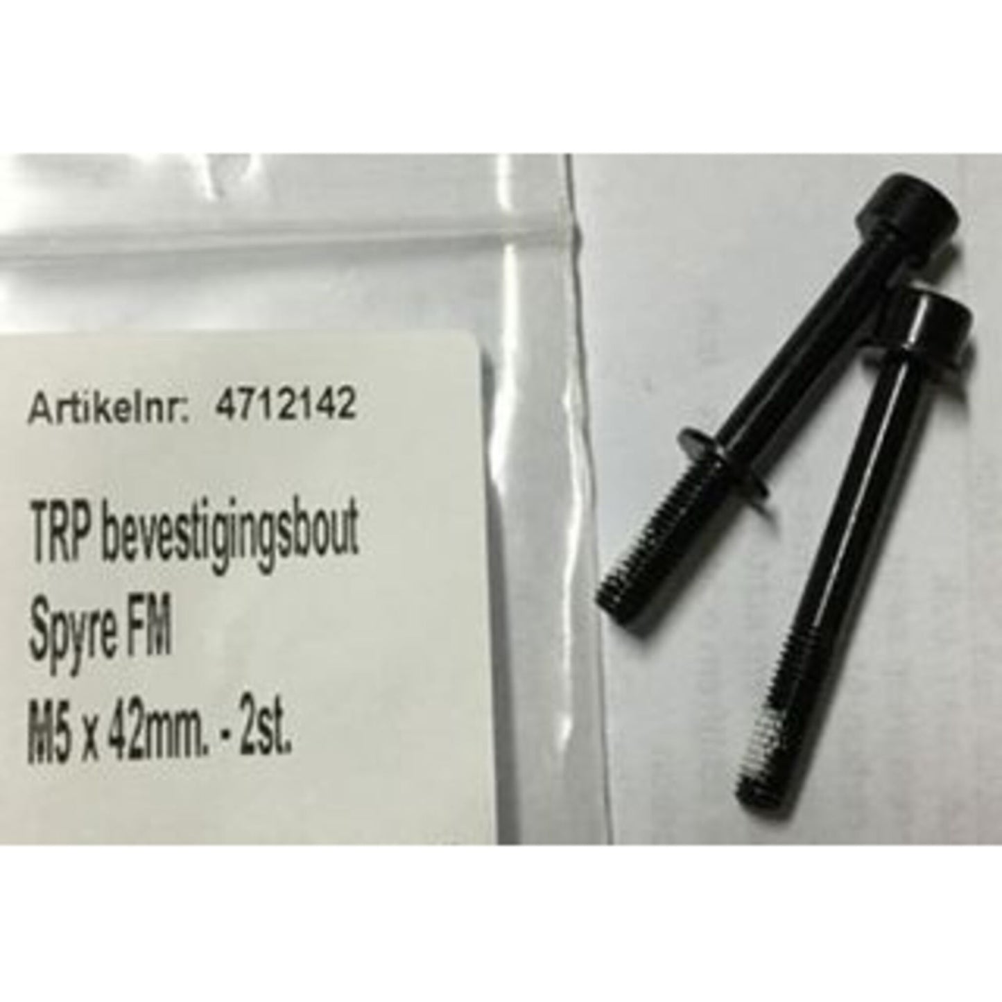 TRP Spyre/HYRD Flat Mount 42mm Bolt (Set of 2) - Reliable Mounting Option