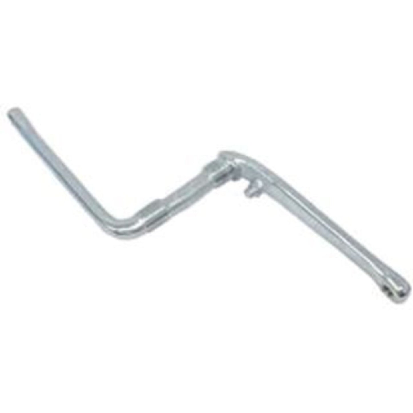 127mm/5" Steel Silver One-Piece Crank with Pivot