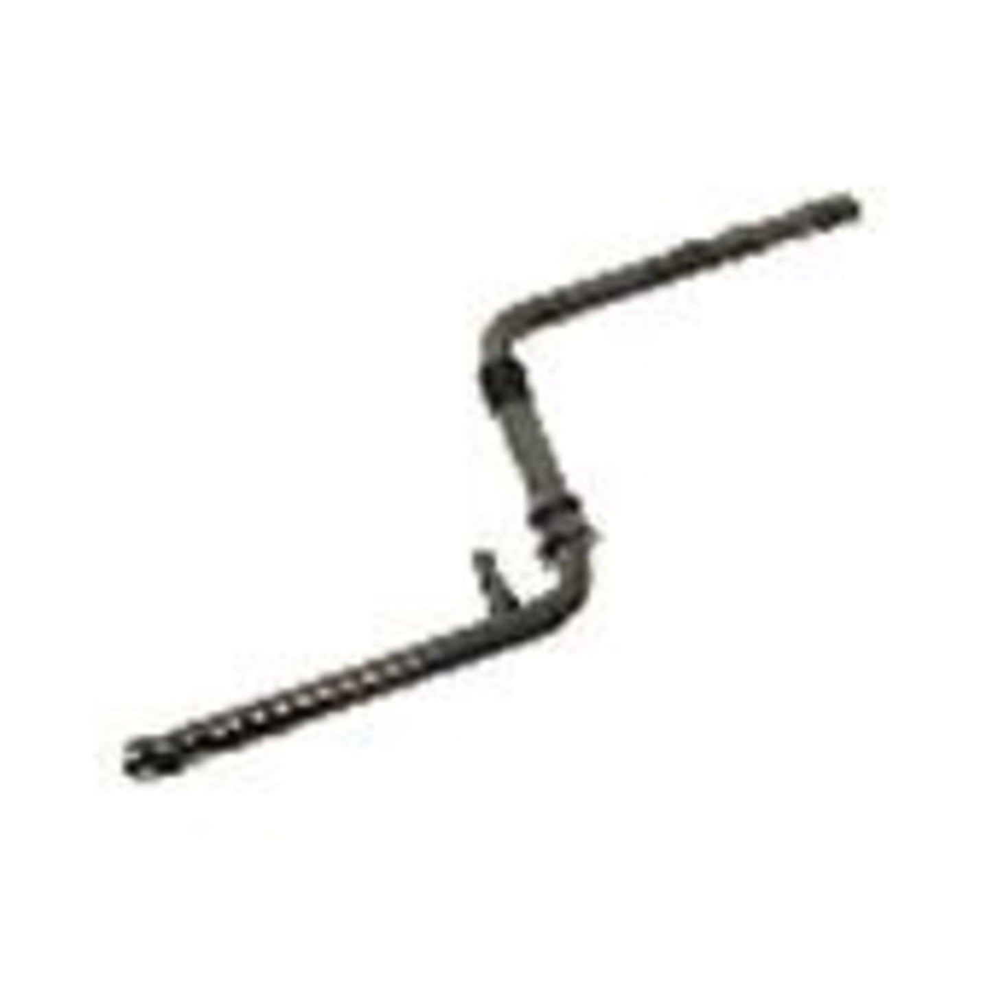 170mm BLACK Cold Forged Steel One-Piece Crank with Pivot