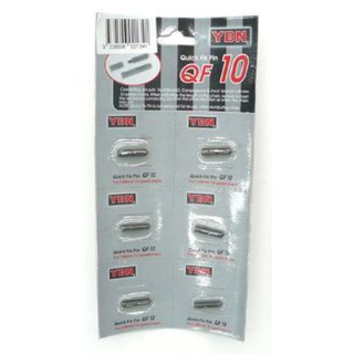 Pack of 6 Cards: YBN Quick Fix Pin 10 Speed PIN