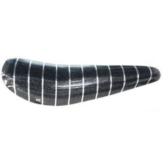 SADDLE Banana High Riser, Sissy Bar Mounts, in Black