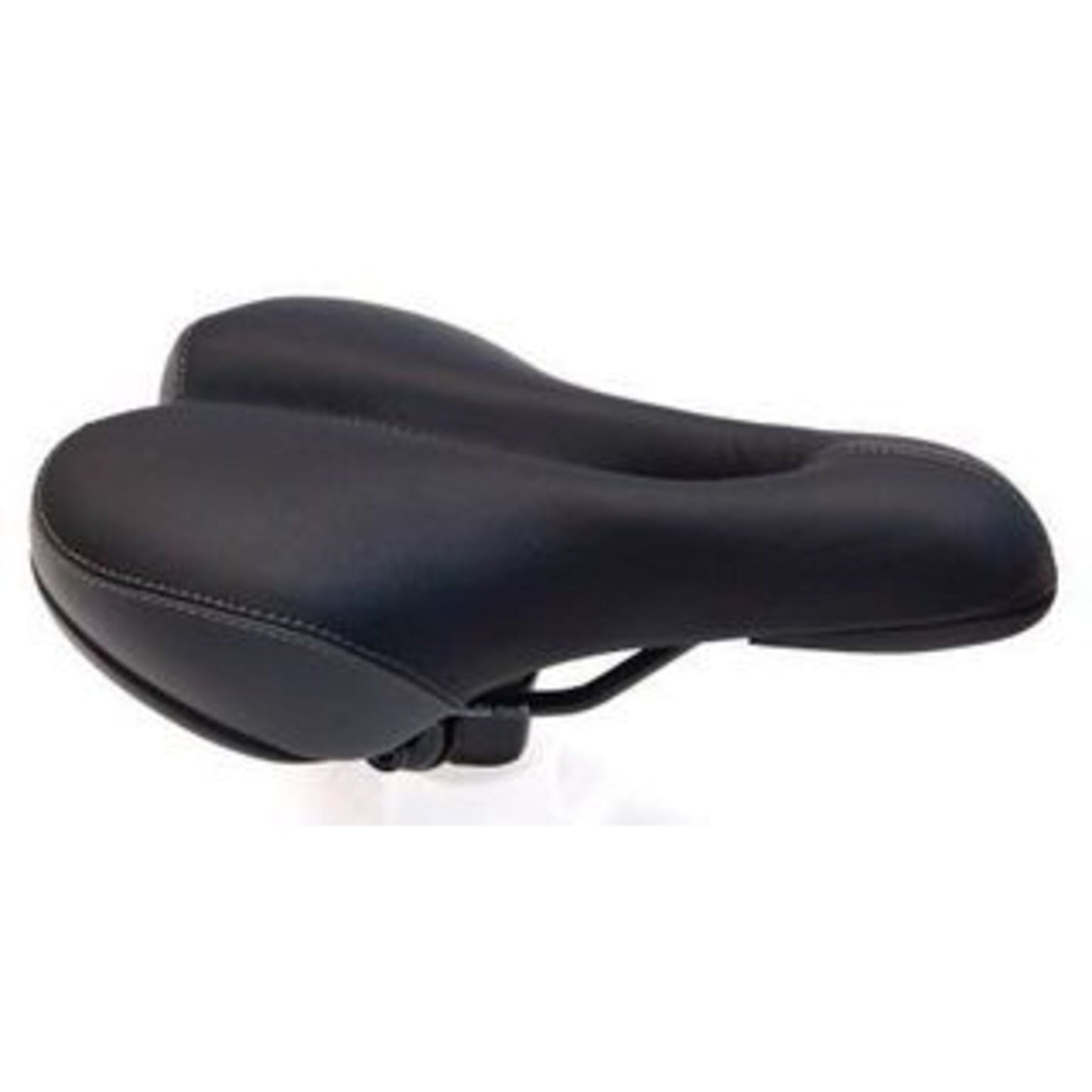 Velo ComfortRide 3846A Clamp: Black Vinyl Memory Foam Saddle with Clamp included.