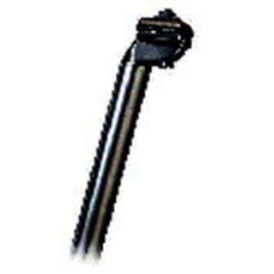 Micro-Adjust Alloy Seat Post 26.6mm x 350mm - Black