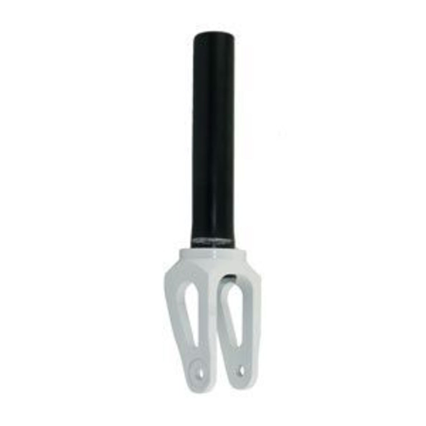 Bulletproof Alloy Scooter Fork - 1 1/8" x 190mm Steerer - 130mm Threaded - Color: White