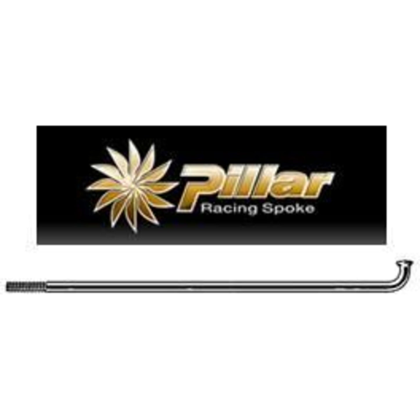 260mm Black Spoke Pillar - Made of Sandvik T302 Stainless Steel