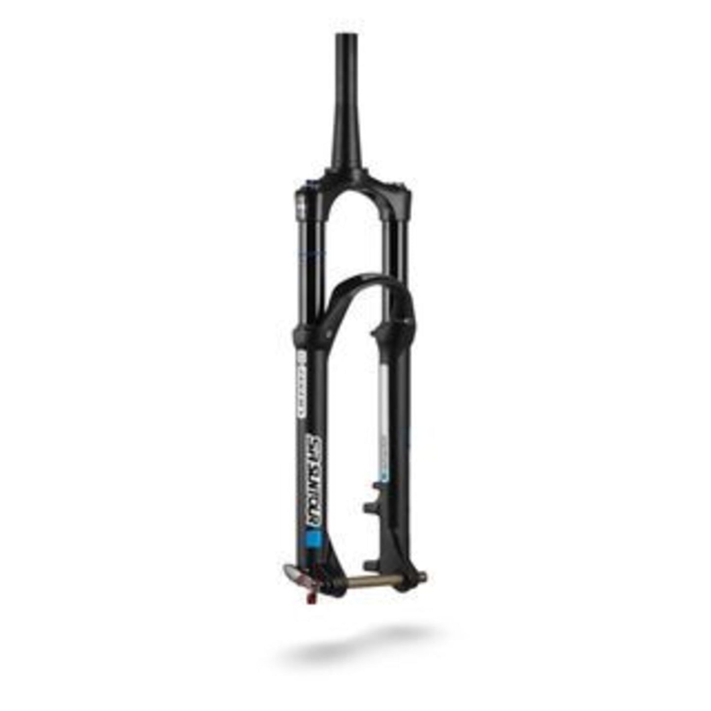 SR Suntour Axon34 Boost 29 Fork - Features Remote Lockout and Rebound Compression Adjustments.
