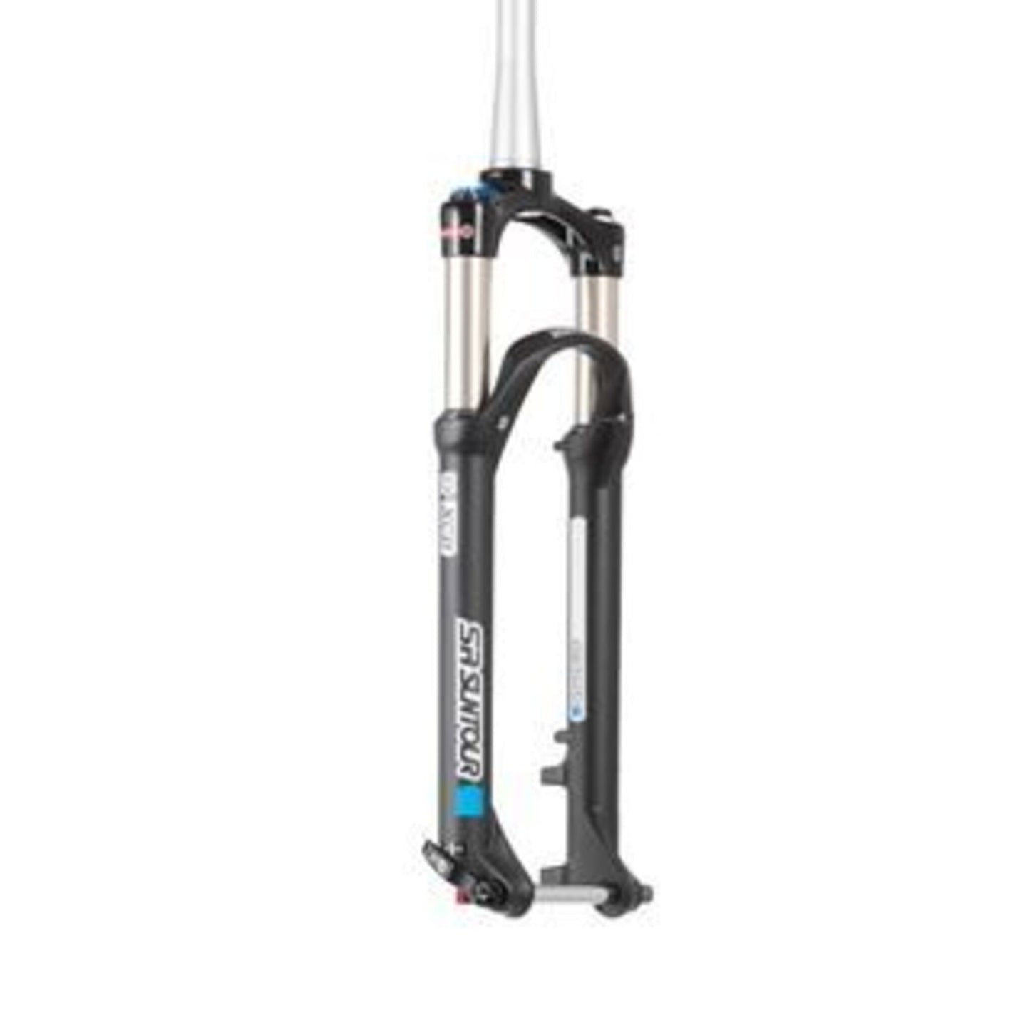 SR Suntour XCR34-AIR BOOST SF19 Fork 29er - 130mm Travel, in Gloss Black.