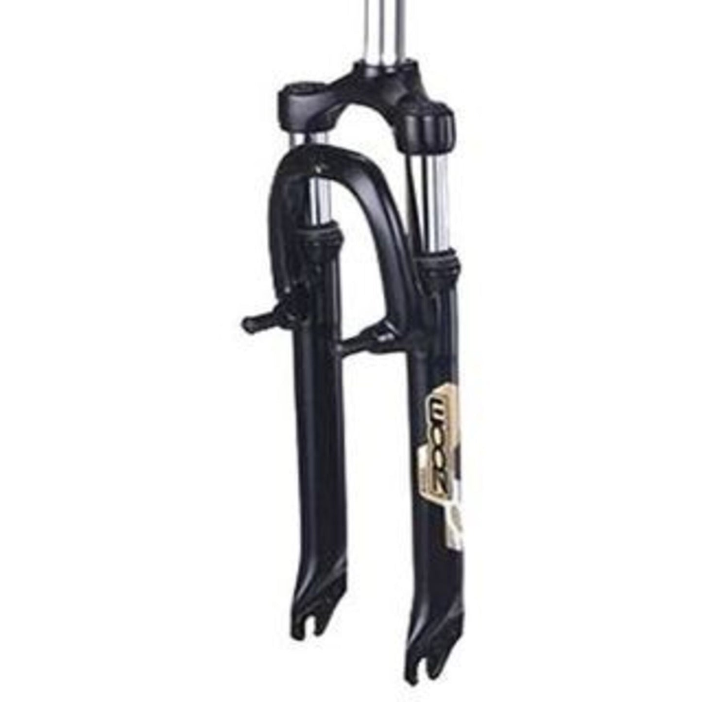 ZOOM 24 Suspension Fork - Threadless, compatible with V/Disc brakes, 260mm steerer, 63mm travel, in black.