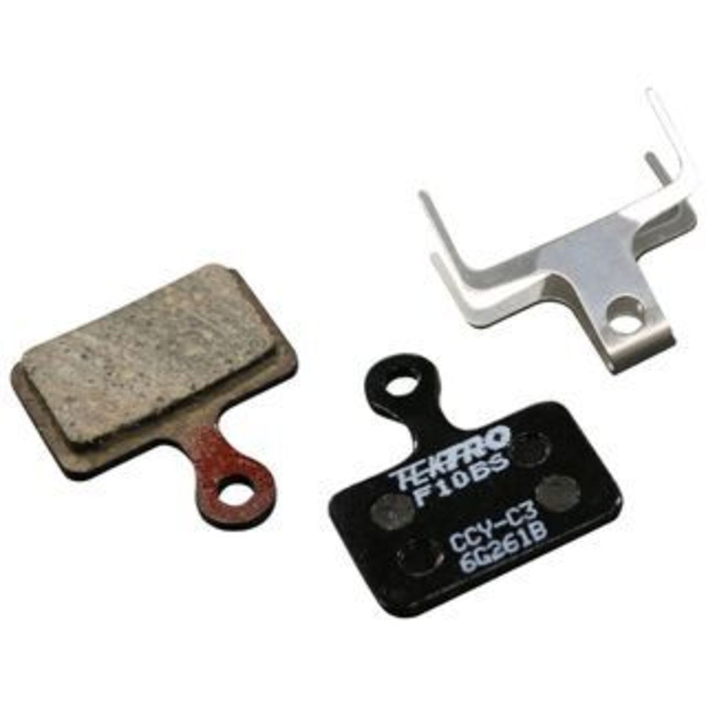 TEKTRO F10BS Disc Brake Pads for Flat Mount Calipers - Compatible with Road Discs
