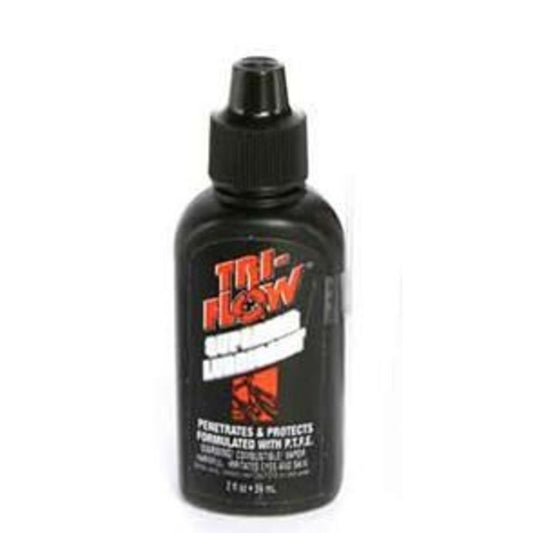 Tri-Flow Oil Wet Drip Bottle - 59ml/2oz - Lubricant for Bicycles, Chains, and Beyond