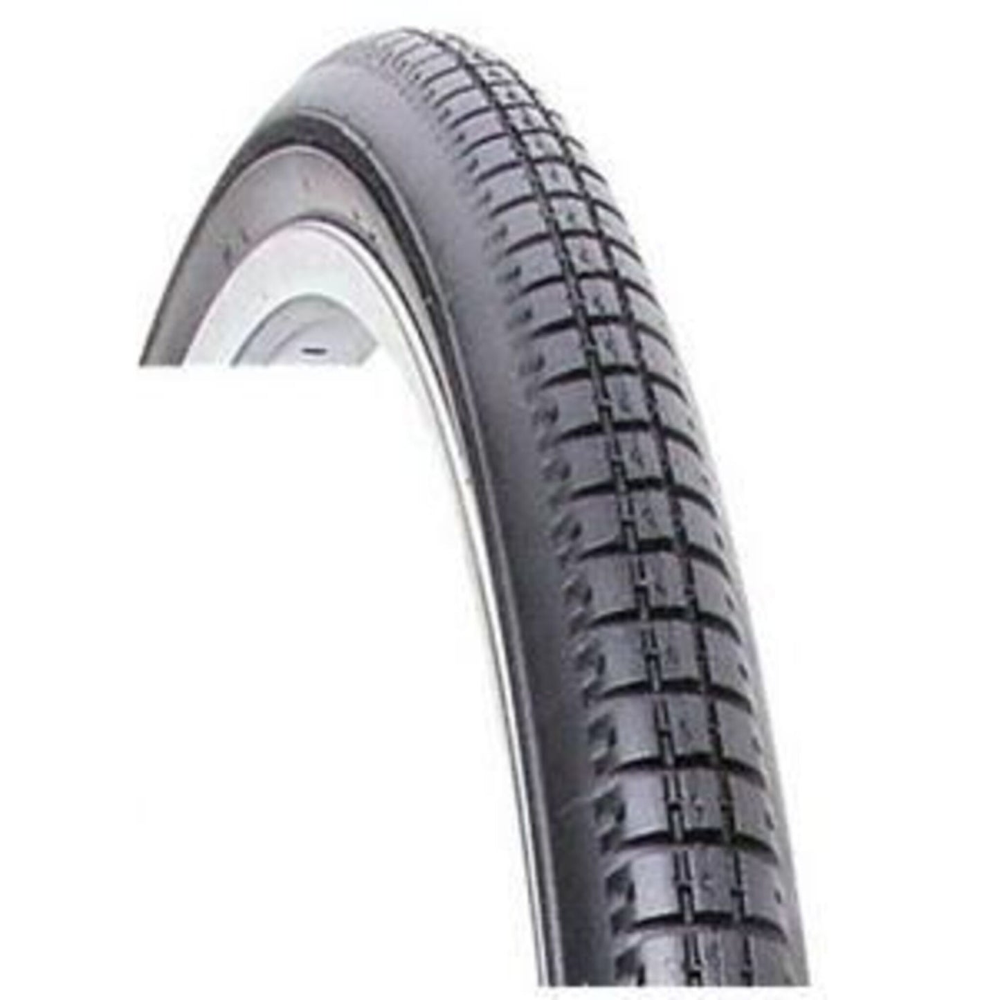 VeeRubber 24" Tire - BLACK Block, 1.3/8" Width (37 x 540)