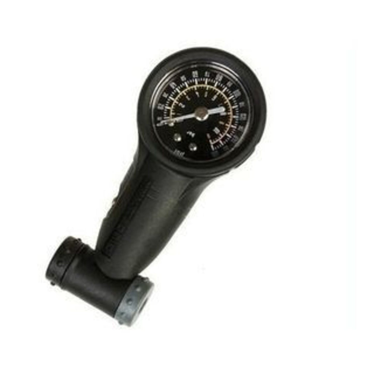 AccuCheck ProGauge Analog Tyre Pressure Gauge, compatible with A/V and F/V, with a capacity of 160 psi.