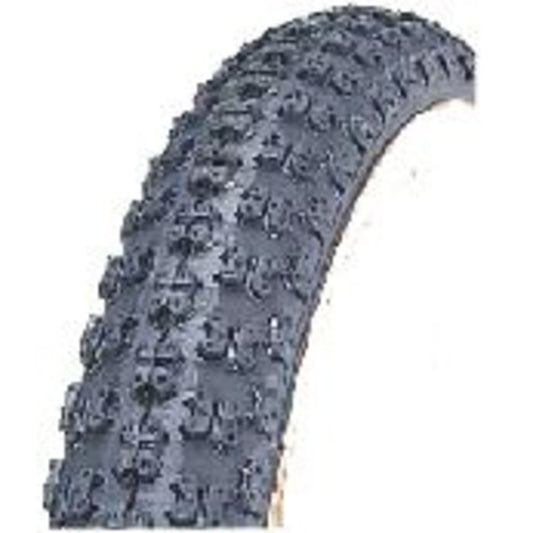14" Duro Bike Tire - Black with C-3 Tread Design