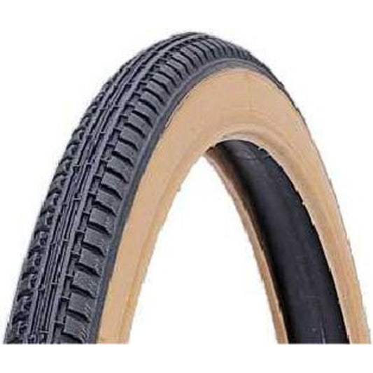 Duro Road Cruiser Tire 26 x 1.375 in Black with Gumwall (37-590)