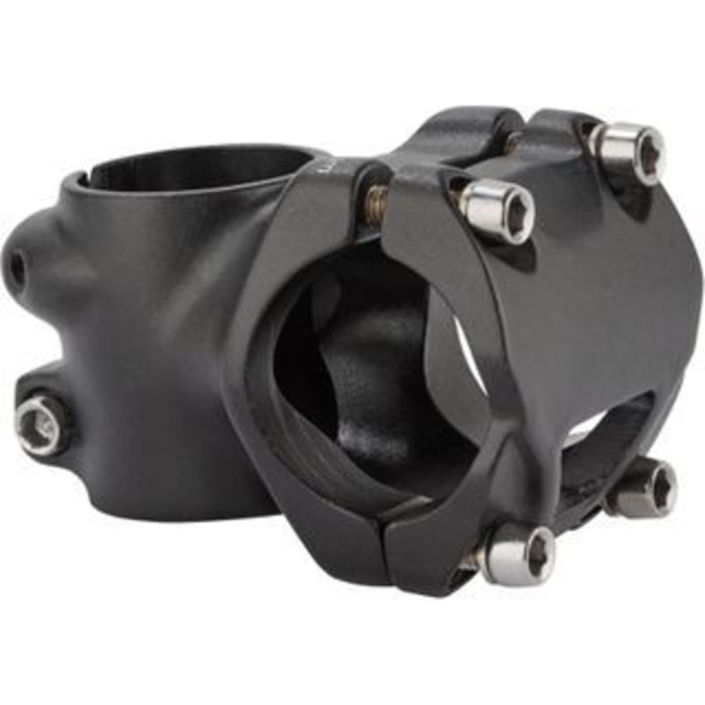 Ahead stem, 28.6mm x 35mm, 4-bolt faceplate, black, 35.0 BB.