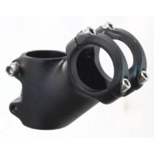 Ahead 31.8 BB 60mm Stem in black with a 40-degree rise for the steerer.