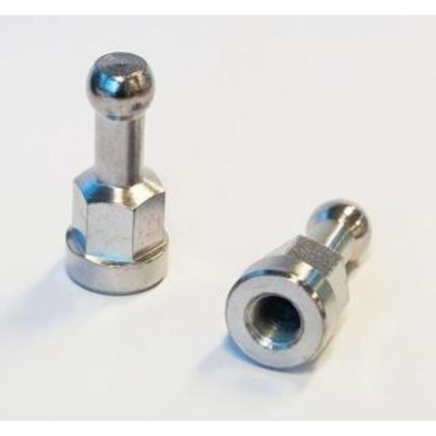 Replacement Cargo Trailer Axle Nuts - 2 pieces, 10 x 1 ISO/Japanese Solid Axles, for Single Wheel