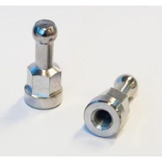 Replacement Cargo Trailer Axle Nuts - 2 pieces, 10 x 1 ISO/Japanese Solid Axles, for Single Wheel