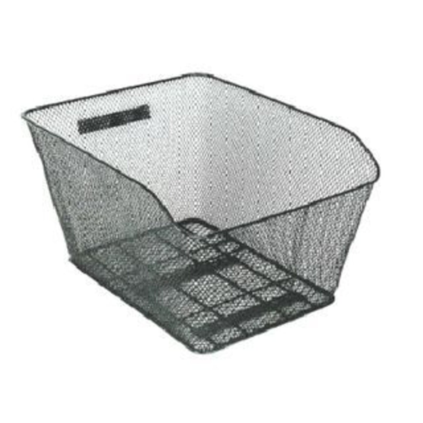 TsaiYarn Rear Fixed Basket - Black, measuring 41cm x 33cm x 25cm.
