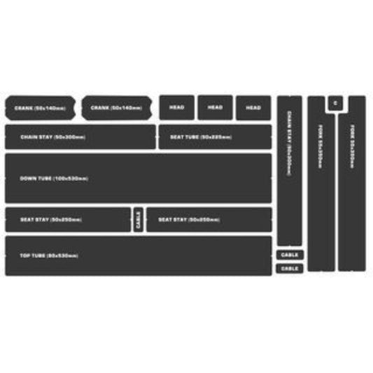 Bikeshield Complete Premium Matte Bike Protection Wrap Kit