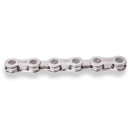 YBN S11 11-Speed Chain featuring a Connect Link - Silver
