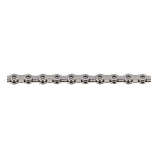 YBN S12 12-Speed Chain featuring a Connect Link - Silver