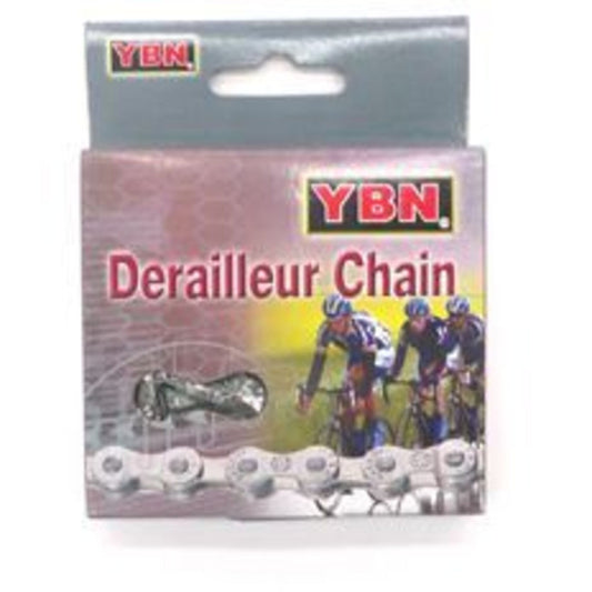 YBN S20 6-Speed Chain featuring a Connect Link - Brown